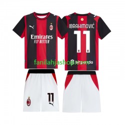 AC Milan Pelipaidat Ibrahimovic 11 Kotipelipaita 2026-2027 Lyhythihainen ,Lapset