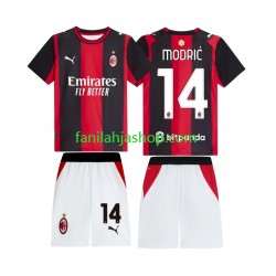 AC Milan Pelipaidat Modrić Luka 14 Kotipelipaita 2026-2027 Lyhythihainen ,Lapset