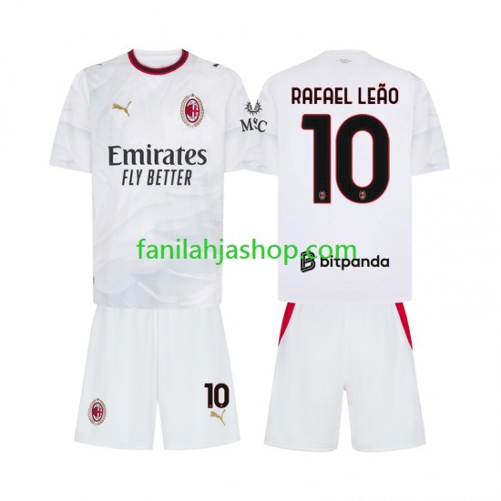 AC Milan Pelipaidat Rafael Leao 10 Vieraspelipaita 2026-2027 Lyhythihainen ,Lapset