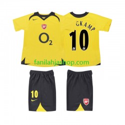 Arsenal Pelipaidat BERGKAMP 10 2005 Retro Vieraspelipaita 2006 Lyhythihainen ,Lapset
