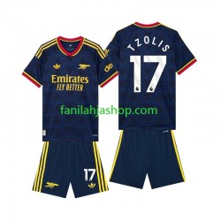 Arsenal Pelipaidat Christos Tzolis 17 Vieraspelipaita 2026-2027 Lyhythihainen ,Lapset