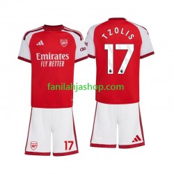 Arsenal Pelipaidat Christos Tzolis 17 Kotipelipaita 2026-2027 Lyhythihainen ,Lapset