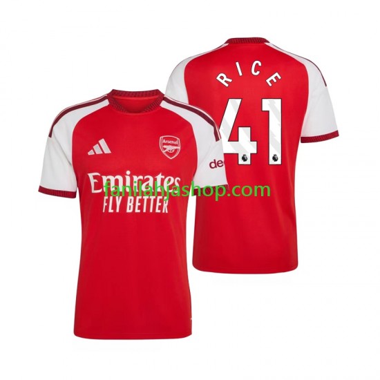 Arsenal Pelipaidat Declan Rice 41 Kotipelipaita 2026-2027 Lyhythihainen ,Miehet