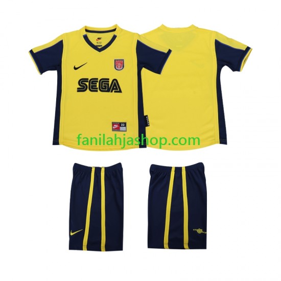 Arsenal Pelipaidat 2000 2001 Retro Vieraspelipaita Lyhythihainen ,Lapset