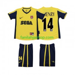 Arsenal Pelipaidat Thierry Henry 14 2000 2001 Retro Vieraspelipaita Lyhythihainen ,Lapset