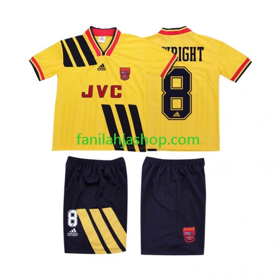 Arsenal Pelipaidat WRIGHT 8 1993 Retro Vieraspelipaita 1994 Lyhythihainen ,Lapset