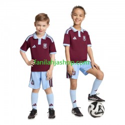 Aston Villa Pelipaidat Kotipelipaita 2026-2027 Lyhythihainen ,Lapset