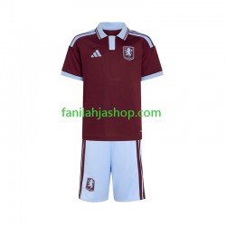 Aston Villa Pelipaidat Kotipelipaita 2026-2027 Lyhythihainen ,Lapset