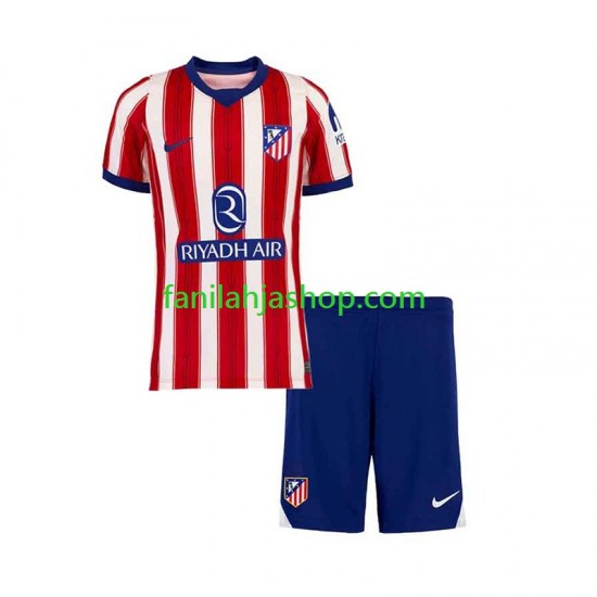 Atlético Madrid Pelipaidat Kotipelipaita 2026-2027 Lyhythihainen ,Lapset