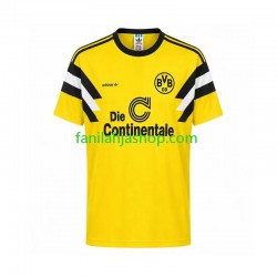 Borussia Dortmund Pelipaidat 1989 Retro Kotipelipaita Lyhythihainen ,Miehet