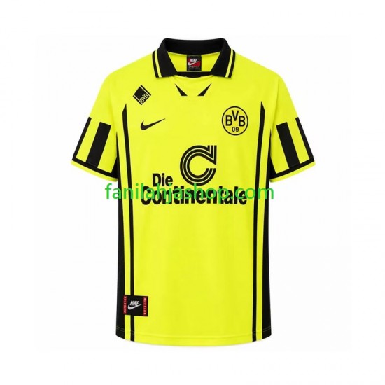 Borussia Dortmund Pelipaidat 1996 Retro Kotipelipaita Lyhythihainen ,Miehet