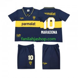 CA Boca Juniors Pelipaidat MARADONA 10 1993 1995 Retro Kotipelipaita Lyhythihainen ,Lapset