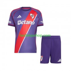 CA River Plate Pelipaidat Kolmaspelipaita 2026-2027 Lyhythihainen ,Lapset