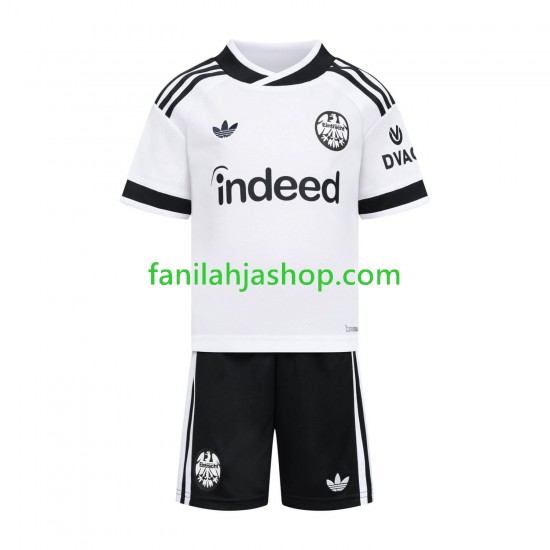 Eintracht Frankfurt Pelipaidat Vieraspelipaita 2026-2027 Lyhythihainen ,Lapset
