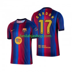 FC Barcelona Pelipaidat Anthony Gordon 17 Kotipelipaita 2026-2027 Lyhythihainen ,Miehet