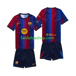 FC Barcelona Pelipaidat Kotipelipaita 2026-2027 Lyhythihainen ,Lapset