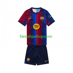 FC Barcelona Pelipaidat Kotipelipaita 2026-2027 Lyhythihainen ,Lapset