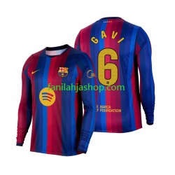 FC Barcelona Pelipaidat Gavi 6 Kotipelipaita 2026-2027 Pitkähihainen ,Miehet