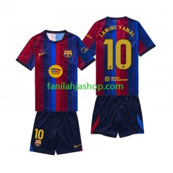 FC Barcelona Pelipaidat Lamine Yamal 10 Kotipelipaita 2026-2027 Lyhythihainen ,Lapset