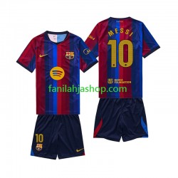 FC Barcelona Pelipaidat Lionel Messi 10 Kotipelipaita 2026-2027 Lyhythihainen ,Lapset