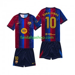 FC Barcelona Pelipaidat RONALDINHO 10 Kotipelipaita 2026-2027 Lyhythihainen ,Lapset