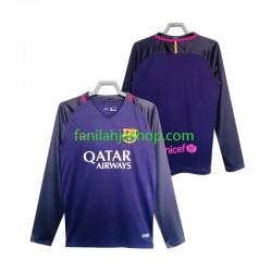 FC Barcelona Pelipaidat 2016 2017 Retro Vieraspelipaita Pitkähihainen ,Miehet