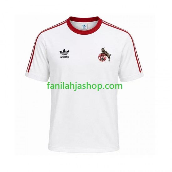 FC Köln Pelipaidat 1986 1987 Retro Kotipelipaita Lyhythihainen ,Miehet