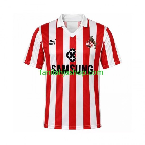 FC Köln Pelipaidat 1988 1989 Retro Kolmaspelipaita Lyhythihainen ,Miehet