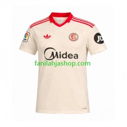 Sevilla FC Pelipaidat Retro Kotipelipaita 2025-2026 Lyhythihainen ,Miehet