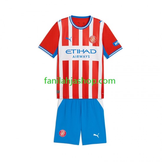 Pelipaidat Girona Kotipelipaita 2026-2027 Lyhythihainen ,Lapset