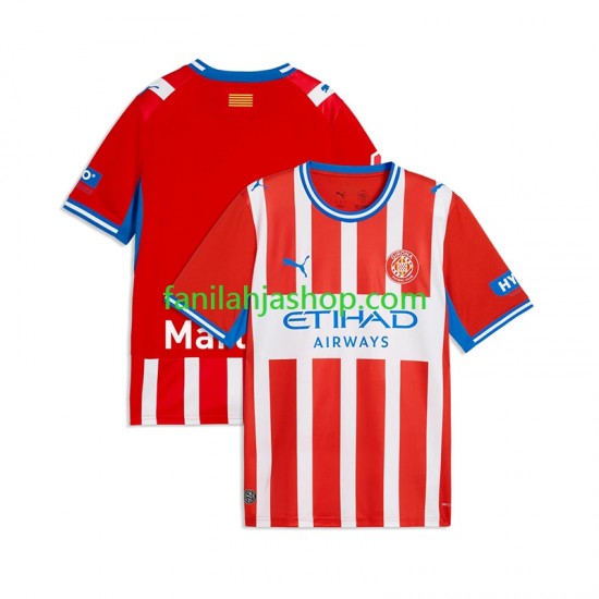 Pelipaidat Girona Kotipelipaita 2026-2027 Lyhythihainen ,Miehet
