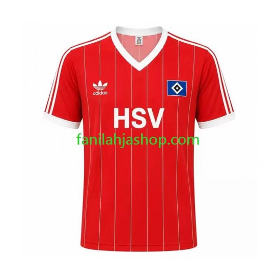 Hamburger SV Pelipaidat 1983 Retro Vieraspelipaita Lyhythihainen ,Miehet