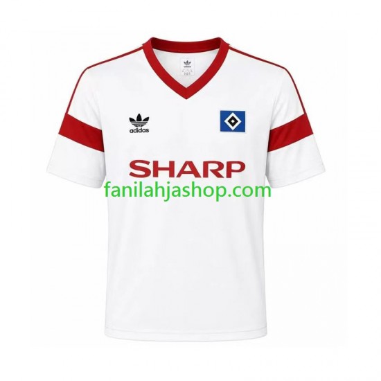 Hamburger SV Pelipaidat 1988 Retro Kotipelipaita Lyhythihainen ,Miehet