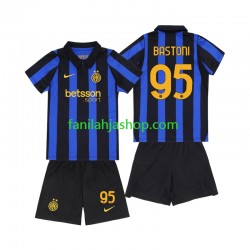 Inter Milan Pelipaidat Alessandro Bastoni 95 Kotipelipaita 2026-2027 Lyhythihainen ,Lapset