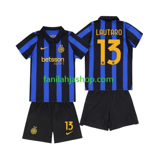 Inter Milan Pelipaidat Lautaro Martinez 13 Kotipelipaita 2026-2027 Lyhythihainen ,Lapset