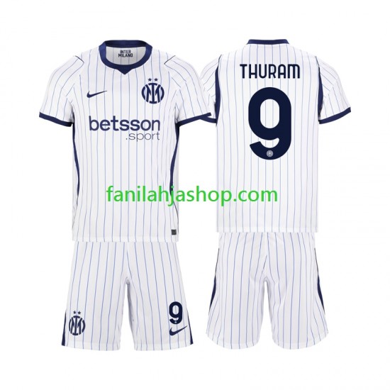 Inter Milan Pelipaidat Marcus Thuram 9 Vieraspelipaita 2026-2027 Lyhythihainen ,Lapset