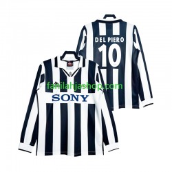 Juventus Pelipaidat DEL PIERO 10 1997 Retro Kotipelipaita Pitkähihainen ,Miehet