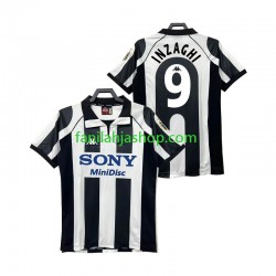 Juventus Pelipaidat INZAGHI 9 1997 Retro Kotipelipaita 1998 Lyhythihainen ,Miehet