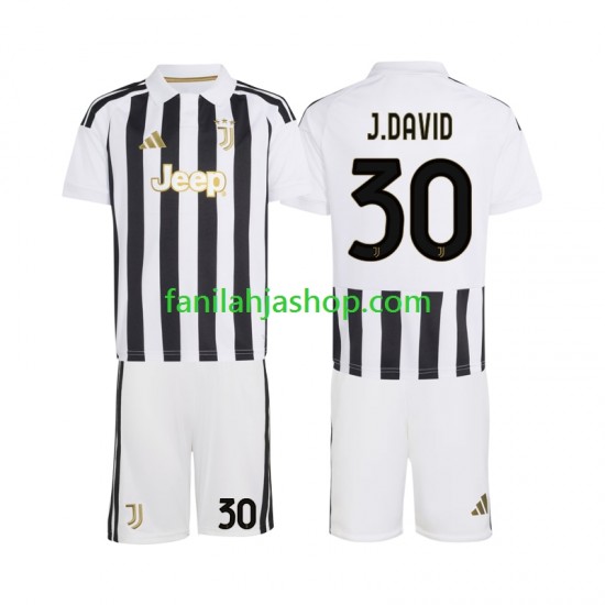 Juventus Pelipaidat Jonathan David 30 Kotipelipaita 2026-2027 Lyhythihainen ,Lapset