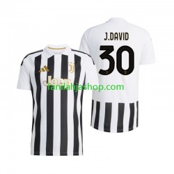 Juventus Pelipaidat Jonathan David 30 Kotipelipaita 2026-2027 Lyhythihainen ,Miehet