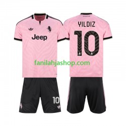 Juventus Pelipaidat Kenan Yildiz 10 Vieraspelipaita 2026-2027 Lyhythihainen ,Lapset