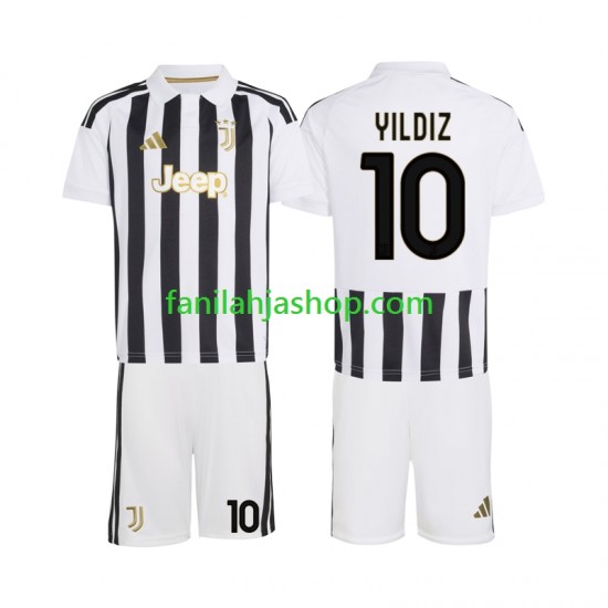 Juventus Pelipaidat Kenan Yildiz 10 Kotipelipaita 2026-2027 Lyhythihainen ,Lapset