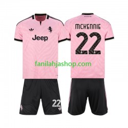 Juventus Pelipaidat Weston McKennie 22 Vieraspelipaita 2026-2027 Lyhythihainen ,Lapset