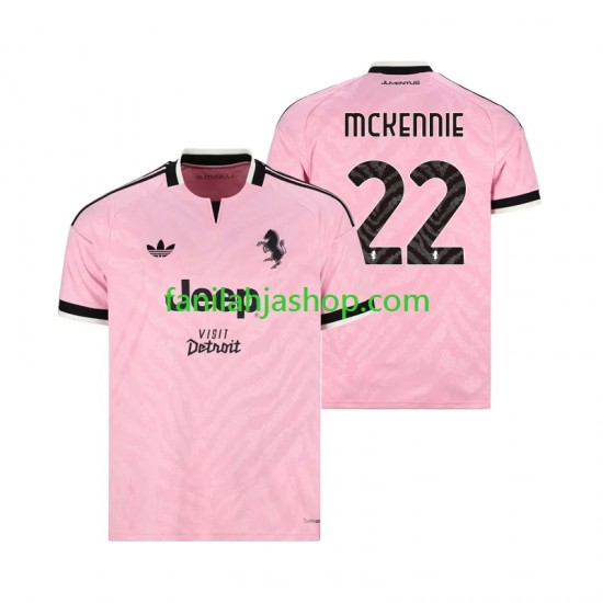 Juventus Pelipaidat Weston McKennie 22 Vieraspelipaita 2026-2027 Lyhythihainen ,Miehet