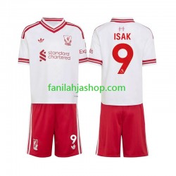 Liverpool Pelipaidat Alexander Isak 9 Vieraspelipaita 2026-2027 Lyhythihainen ,Lapset