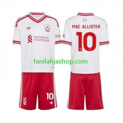 Liverpool Pelipaidat Alexis Mac Allister 10 Vieraspelipaita 2026-2027 Lyhythihainen ,Lapset
