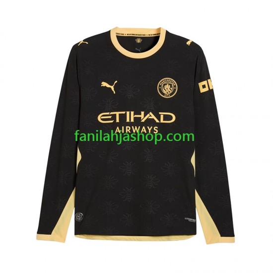 Manchester City Pelipaidat Vieraspelipaita 2026-2027 Pitkähihainen ,Miehet