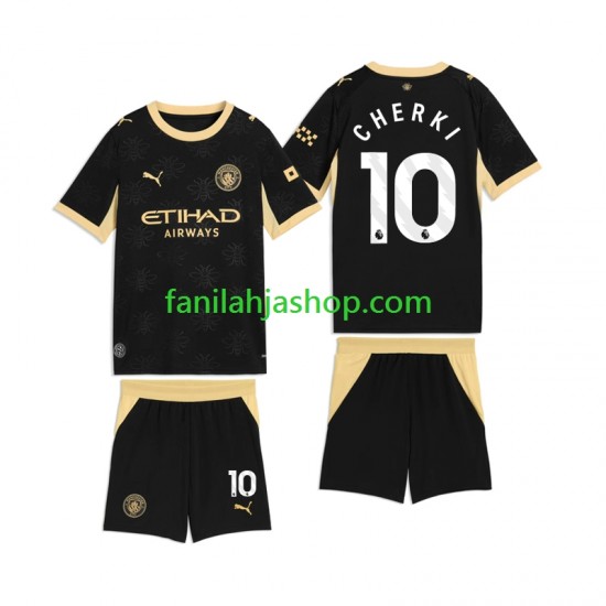 Manchester City Pelipaidat Rayan Cherki 10 Vieraspelipaita 2026-2027 Lyhythihainen ,Lapset