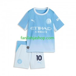 Manchester City Pelipaidat Rayan Cherki 10 Kotipelipaita 2026-2027 Lyhythihainen ,Lapset