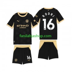 Manchester City Pelipaidat Rodri 16 Vieraspelipaita 2026-2027 Lyhythihainen ,Lapset